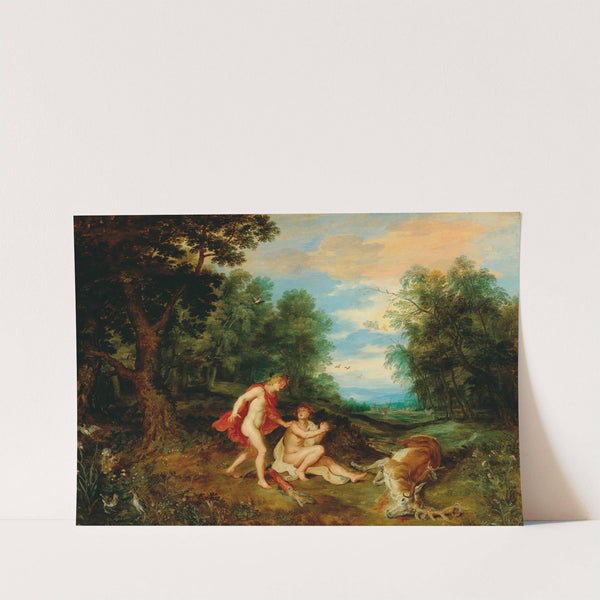 Apollo comforting Cyparissus by Jan Brueghel the Younger