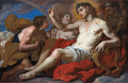 Apollo Granting Phaeton Permission To Drive The Chariot of The Sun