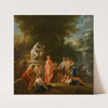 Apollo spielt auf der Lyra im Kreis der Hirten (Entwurf für den Vorhang des Alten Burgtheaters) (1794) by Heinrich Friedrich Füger