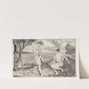 Apollo und Daphne I (Rettungen Ovidischer Opfer, Opus II, Blatt 10) (1879-1891) by Max Klinger