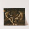 Apollon and Marsyas (1886) by Hans Thoma