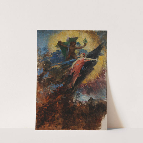 Apollon et Daphné by George Desvallières