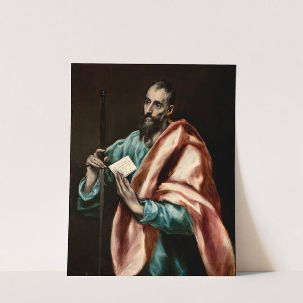 Apostle Saint Paul (1610-1614) by El Greco (Domenikos Theotokopoulos)