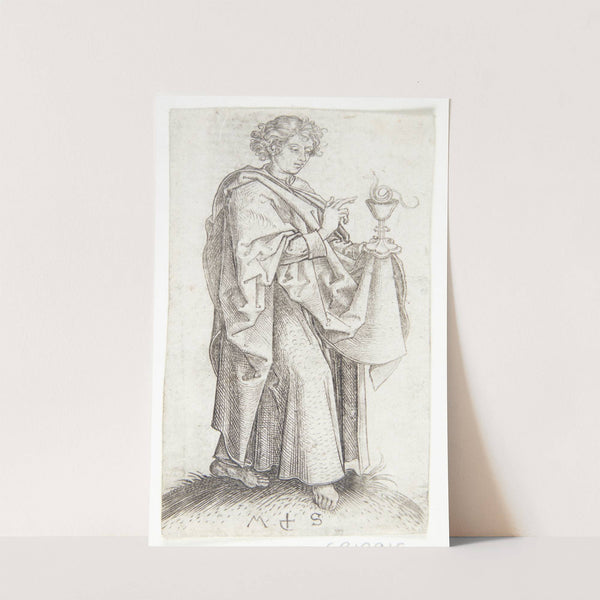 Apostlen Johannes by Martin Schongauer