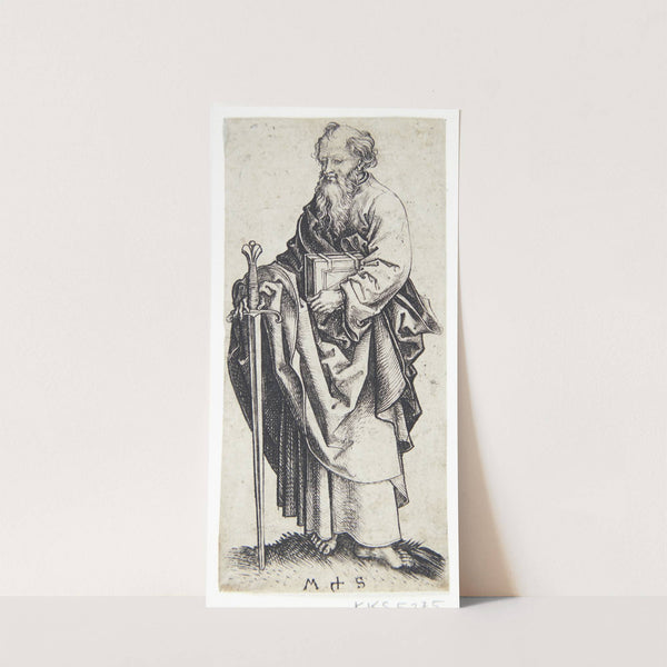 Apostlen Paulus by Martin Schongauer