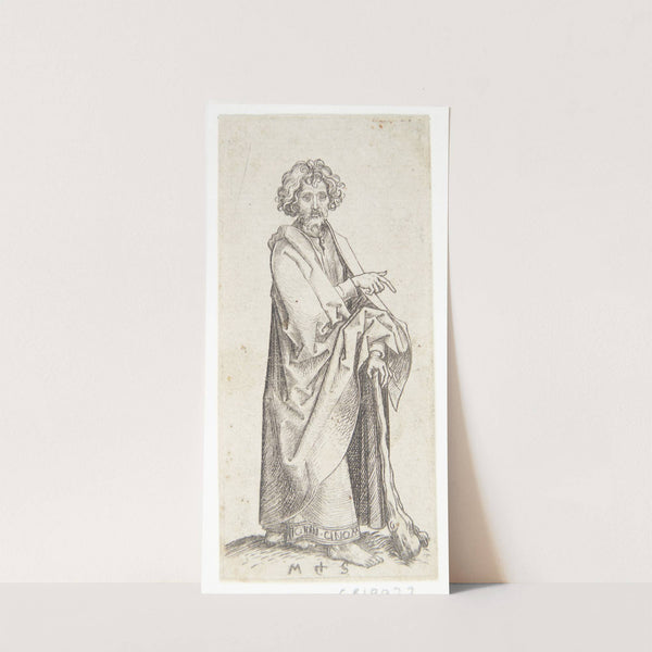Apostlen Taddæus by Martin Schongauer