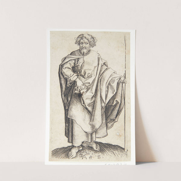 Apostlen Tomas by Martin Schongauer