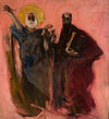 Apostles Peter and Paul, sketch
