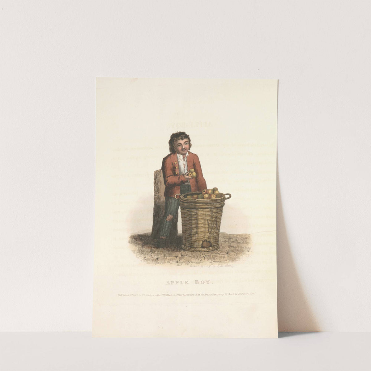 Apple boy by Thomas Lord Busby