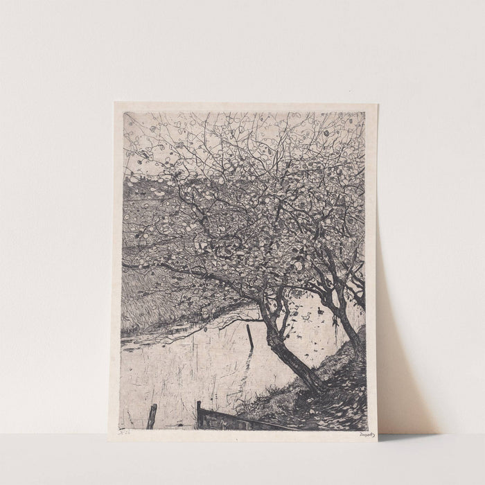 Apple Trees along the Side of a Ditch by Pieter Dupont