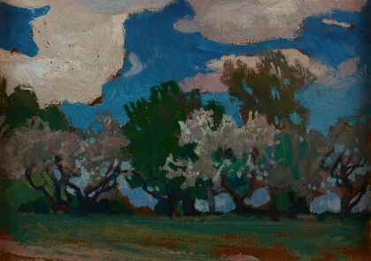 Apple-Trees in Blossom