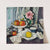 Apples in a White Fruitbowl and a Pink Rose in a Vase (circa 1925) by George Leslie Hunter