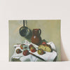 Apples, Jug, Glass Of Water And Tin Pan (1925) by Félix Vallotton