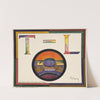 Application of Charles Henry&#039;s Chromatic Circle; Théâtre-Libre playbill of January 31, 1889 by Paul Signac