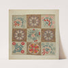 Applique and Patchwork Quilt by A. Zimet