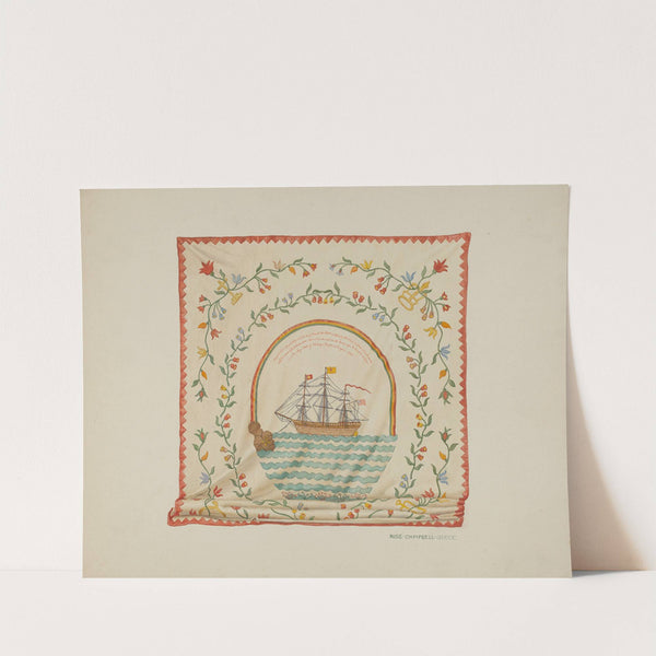 Applique Bedspread by Rose Campbell-Gerke