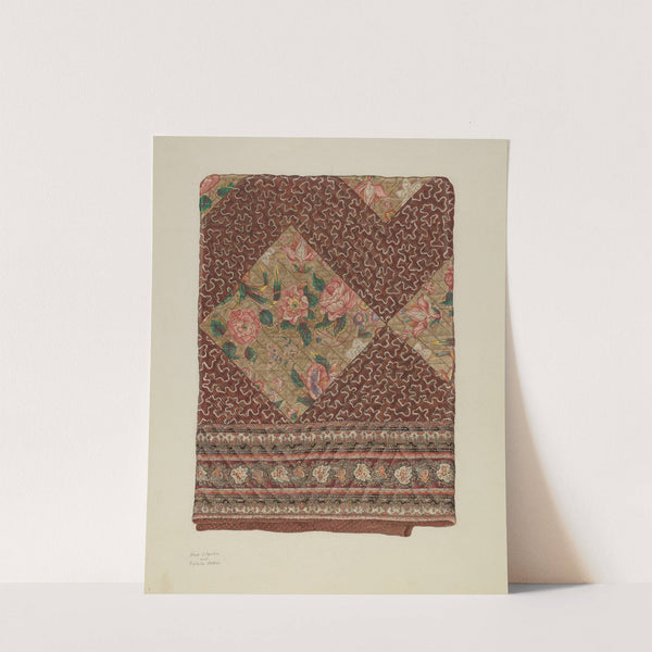 Applique Quilt by Mae A. Clarke