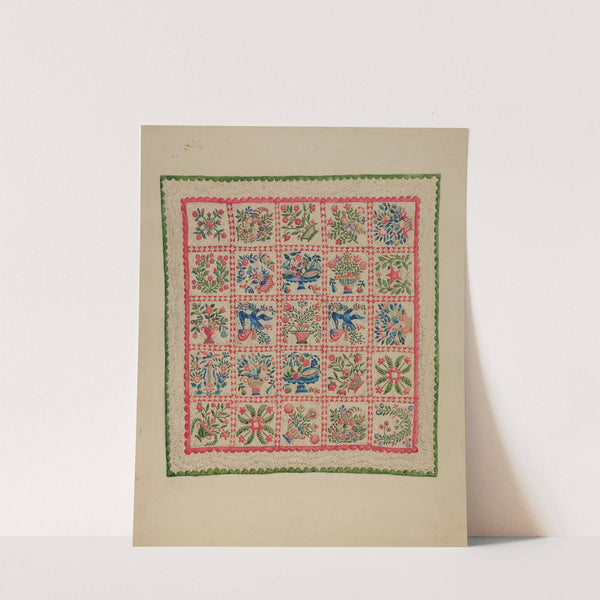 Applique Quilt by Marian Curtis Foster