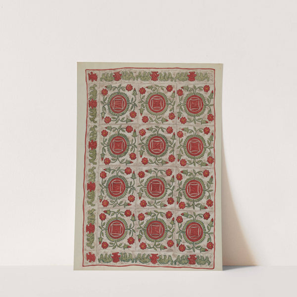 Applique Quilt by Mildred E. Bent