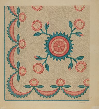 Appliqued Quilt