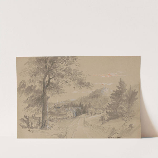 Approach to Bath. (1860) by David English Henderson