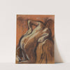 Après le bain, femme s’essuyant (1892) by Edgar Degas