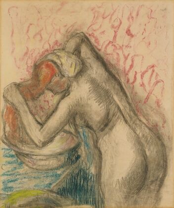 Après Le Bain (Femme S’essuyant Les Cheveux)