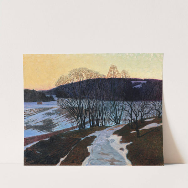 Aprilafton; April evening by Arvid Werner Sundblad