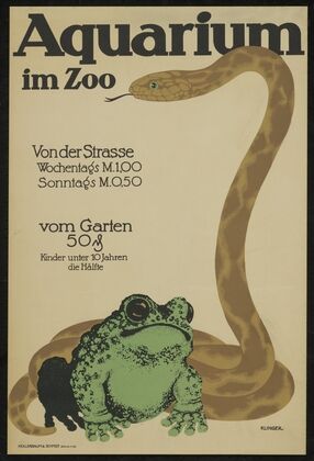 Aquarium im Zoo (1913)