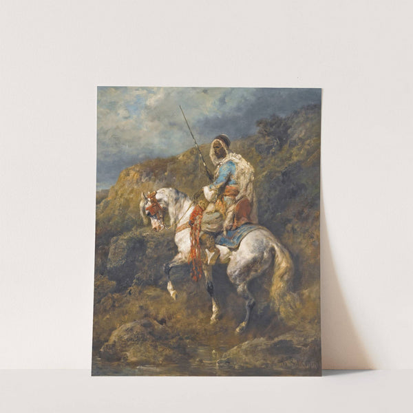 Arab Horseman by Adolf Schreyer