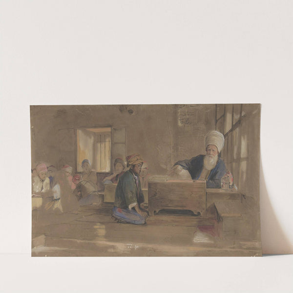 Arab School by John Frederick Lewis