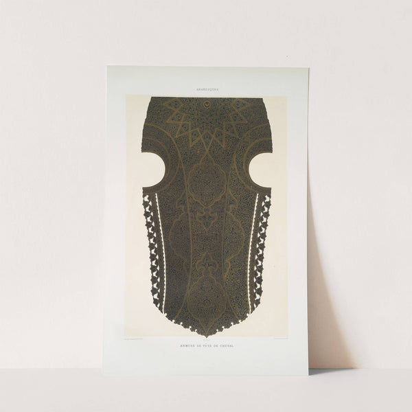 Arabesques; armure de tête de cheval by Émile Prisse d&#039;Avennes