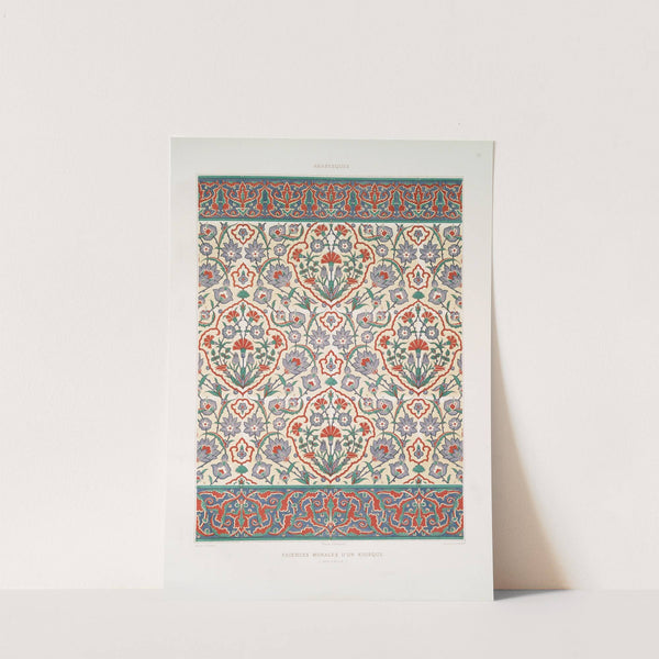 Arabesques; faïences murales d&#039;un kiosque (XVIe. siècle) by Émile Prisse d&#039;Avennes