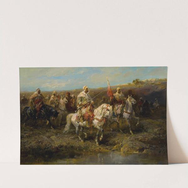 Arabian Horseman by Adolf Schreyer