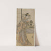 Arashi Murajiro as a Courtesan Holding a Letter by Katsukawa Shunkō