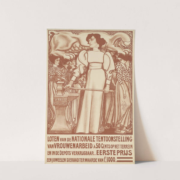 Arbeid voor de vrouw by Jan Toorop