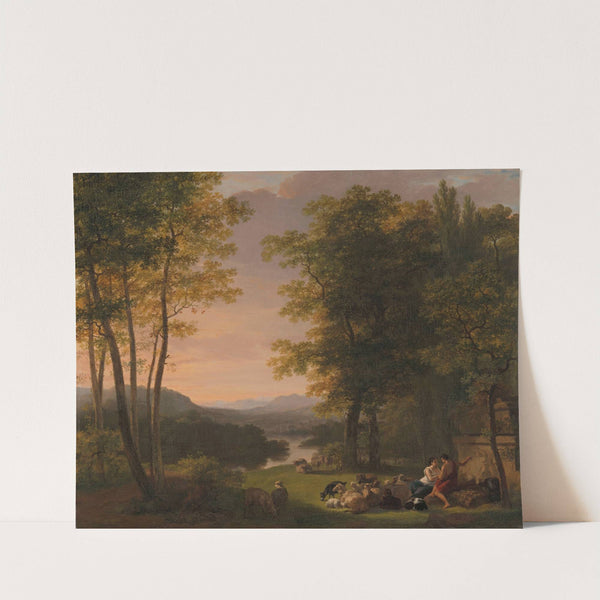 Arcadian Landscape by Jan Willem Pieneman