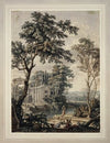 Arcadian Landscape with Palace Architecture