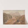 Arcadian Landscape with Shepherds by Joshua Cristall