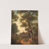 Arcadisch landschap met reizigers (1771) by Jurriaan Andriessen