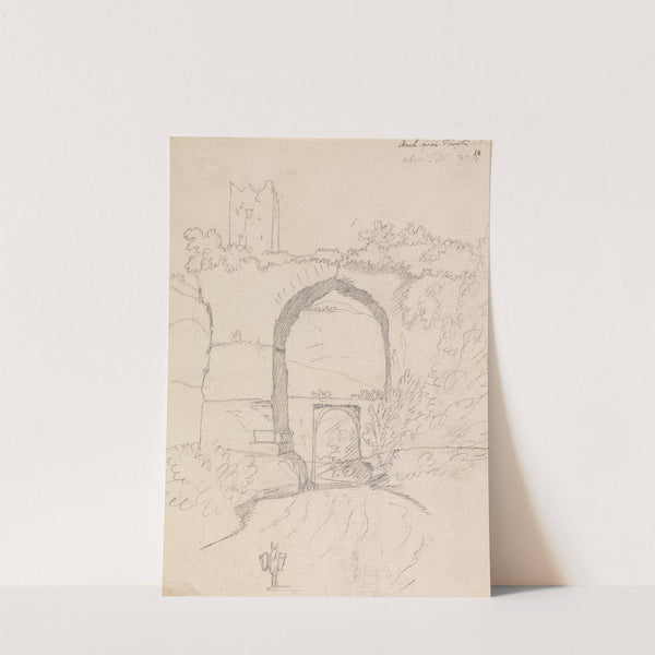 Arch Near Tivoli by Henry Swinburne