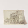 Arch of Constantine in Rome by Bartholomeus Breenbergh