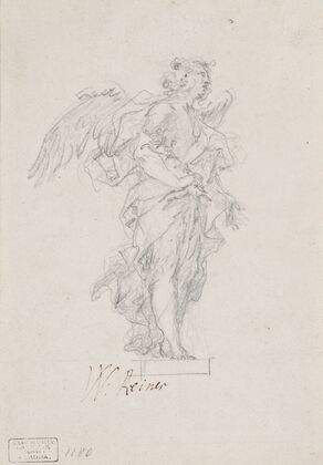 Archanděl Gabriel ze Zvěstování P. Marii (1730) — size preview