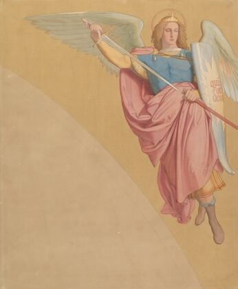 Archangel Drawing a Sword (1825–86)