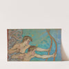 Archers – Fragment of the Composition &#8216;Fallen Angels.&#8217; Design to the Painting Decoration in the Franciscan Church in Krakow (1895) by Stanisław Wyspiański