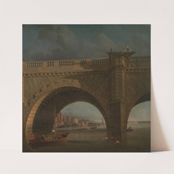 Arches of Westminster Bridge by Samuel Scott