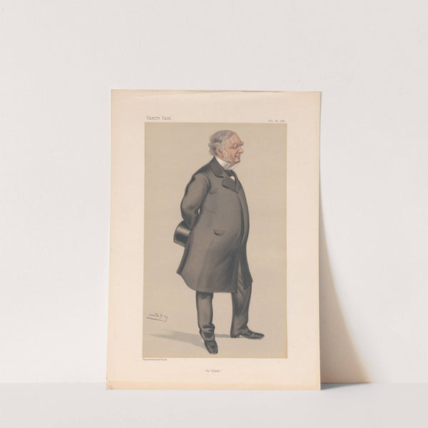 Architects and Engineers. ‘The Obelisk’. Mr. Erasmus Wilson. 18 December 1880 (1880) by Leslie Matthew Ward