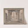 Architectural Capriccio with an Obelisk by Louis-Joseph Le Lorrain