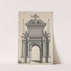 Architectural Design for an Arch with Corinthian Columns by G. Autguers