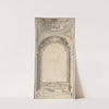Architectural Design with an Altarpiece Framed in a Niche and Surmounted by a Dome by Flaminio Innocenzo Minozzi